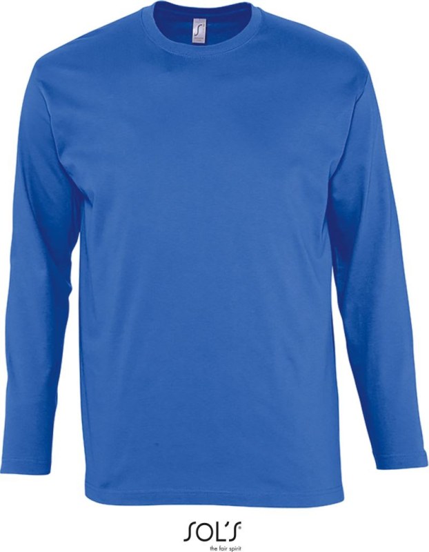 SOL´S Monarch Tričko s dlouhým rukávem 25.1420 royal blue