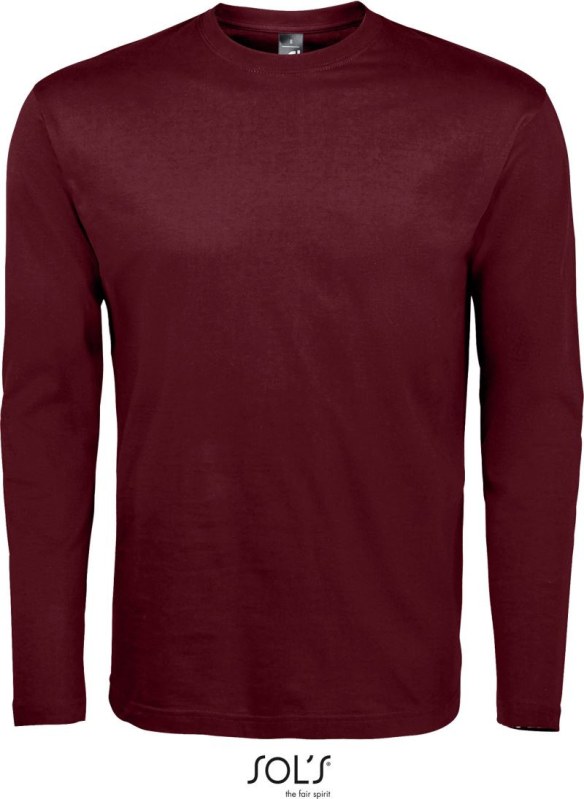SOL´S Monarch Tričko s dlouhým rukávem 25.1420 oxblood