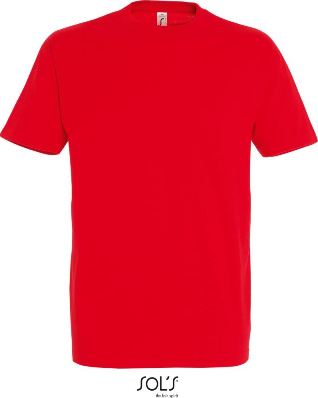 SOL´S Imperial Tričko z těžké bavlny 25.1500 red