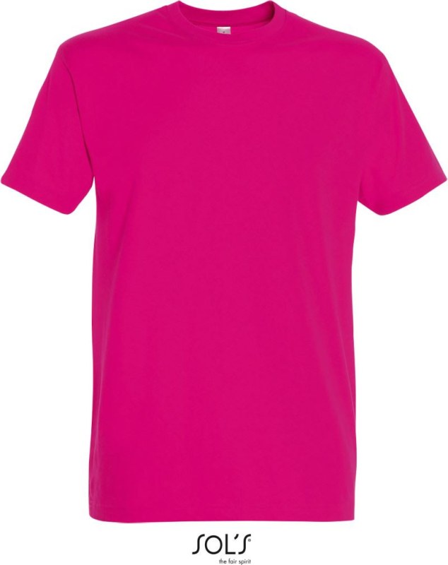 SOL´S Imperial Tričko z těžké bavlny 25.1500 fuchsia