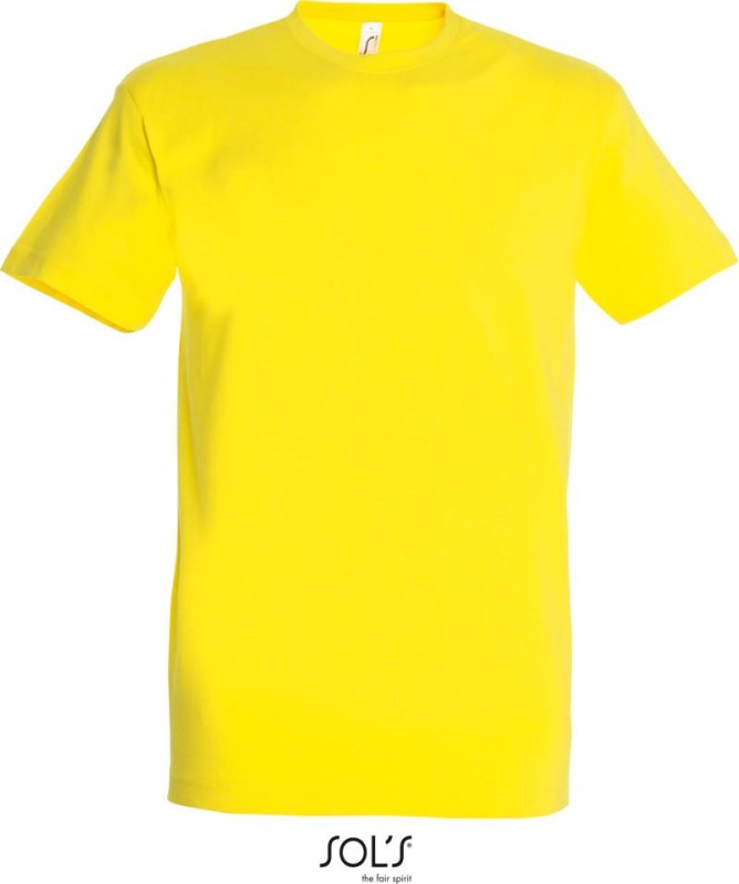 SOL´S Imperial Tričko z těžké bavlny 25.1500 lemon
