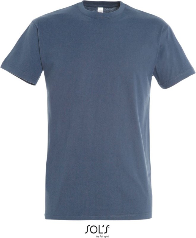 SOL´S Imperial Tričko z těžké bavlny 25.1500 denim