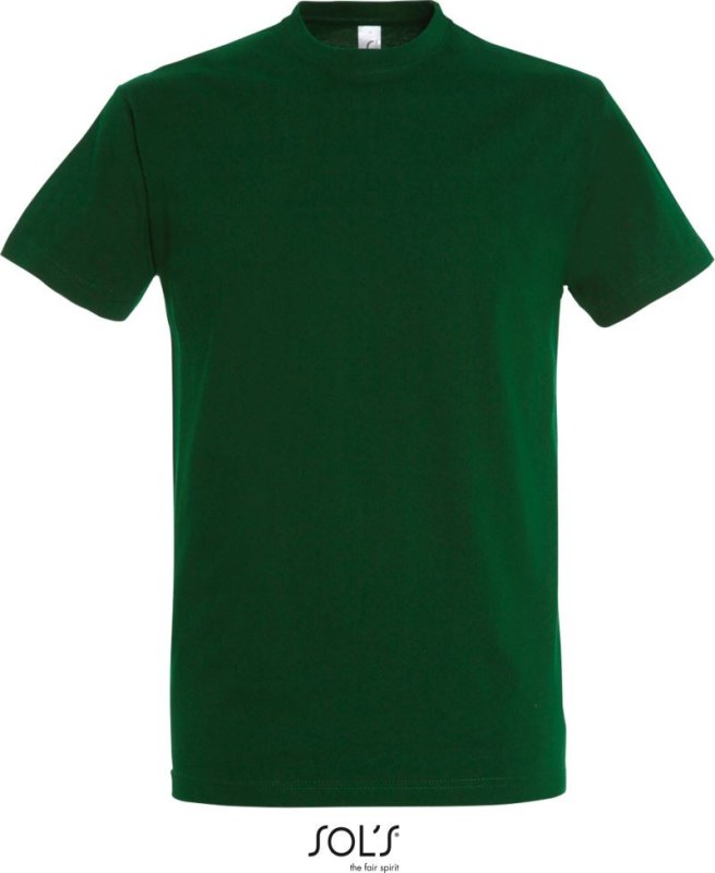 SOL´S Imperial Tričko z těžké bavlny 25.1500 bottle green