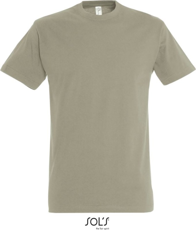 SOL´S Imperial Tričko z těžké bavlny 25.1500 khaki
