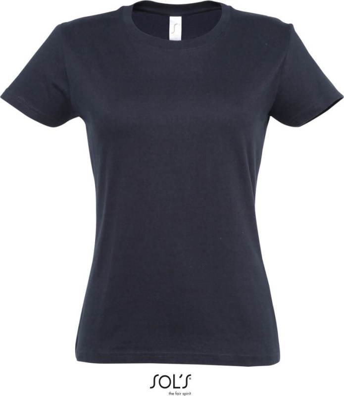 SOL´S Imperial Women Dámské tričko z těžké bavlny 25.1502 navy