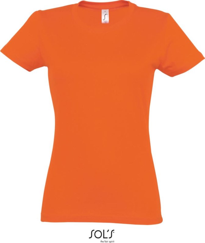 SOL´S Imperial Women Dámské tričko z těžké bavlny 25.1502 orange