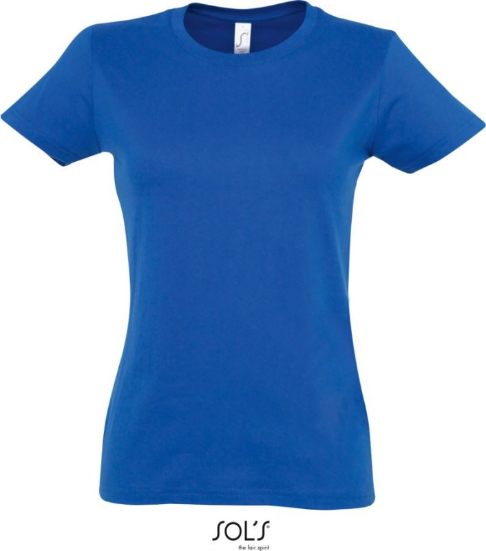 SOL´S Imperial Women Dámské tričko z těžké bavlny 25.1502 royal blue
