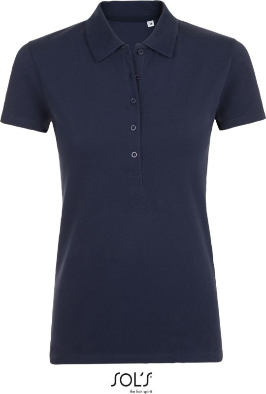 SOL´S Phoenix Women Dámské elastické piqué polo 25.1709 french navy