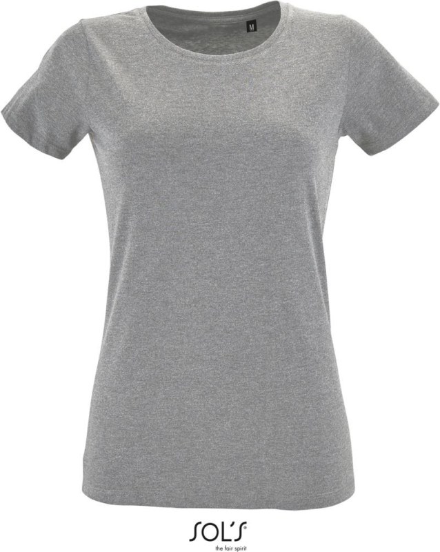 SOL´S Regent Fit Women Dámské tričko "Slim Fit" 25.2758 grey melange