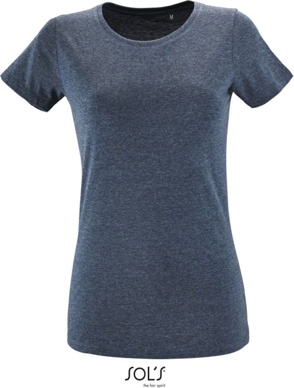 SOL´S Regent Fit Women Dámské tričko "Slim Fit" 25.2758 heather denim