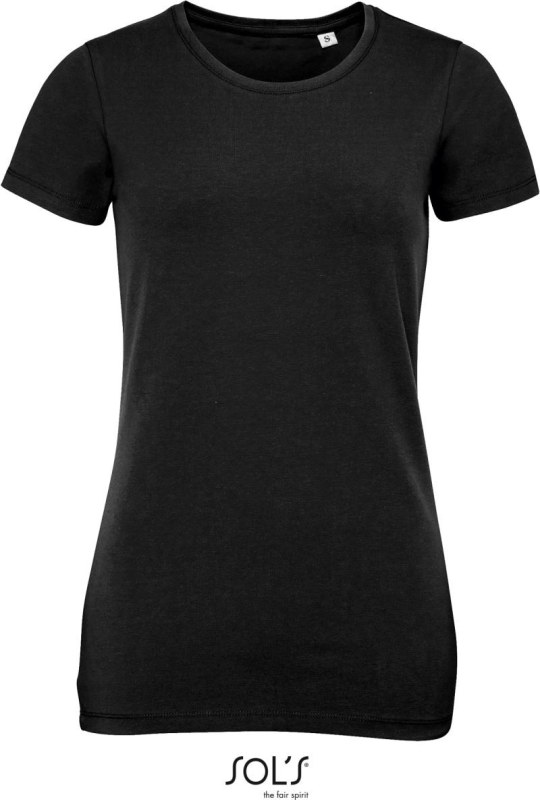 SOL´S Millenium Women Dámské tričko 25.2946 deep black