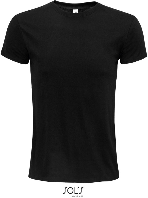 SOL´S Epic Tričko z bio bavlny 25.3564 deep black