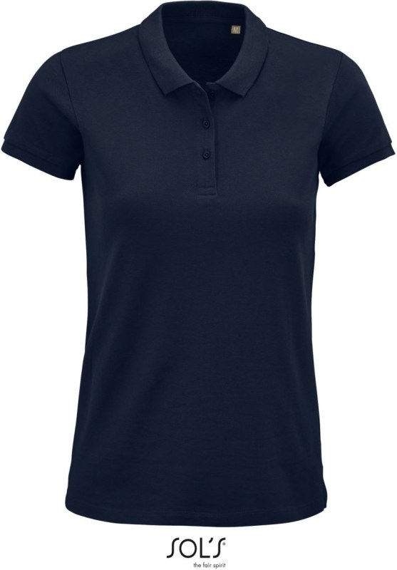 SOL´S Planet Women Dámské piqué polo z bio bavlny 25.3575 french navy