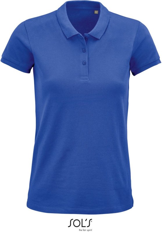 SOL´S Planet Women Dámské piqué polo z bio bavlny 25.3575 royal blue
