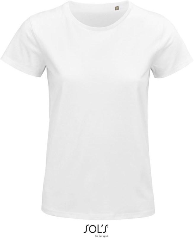 SOL´S Pioneer Women Dámské tričko z bio bavlny 25.3579 white