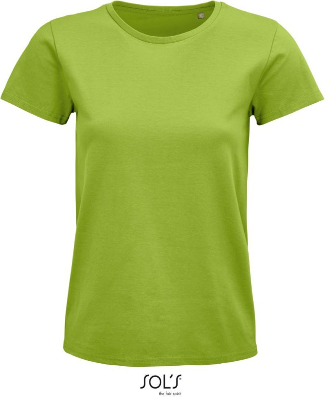 SOL´S Pioneer Women Dámské tričko z bio bavlny 25.3579 apple green