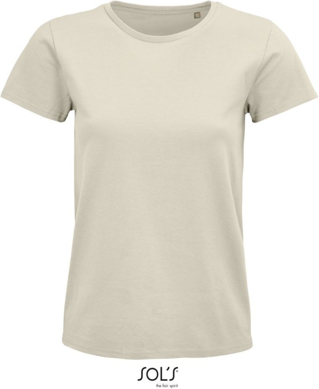 SOL´S Pioneer Women Dámské tričko z bio bavlny 25.3579 natural