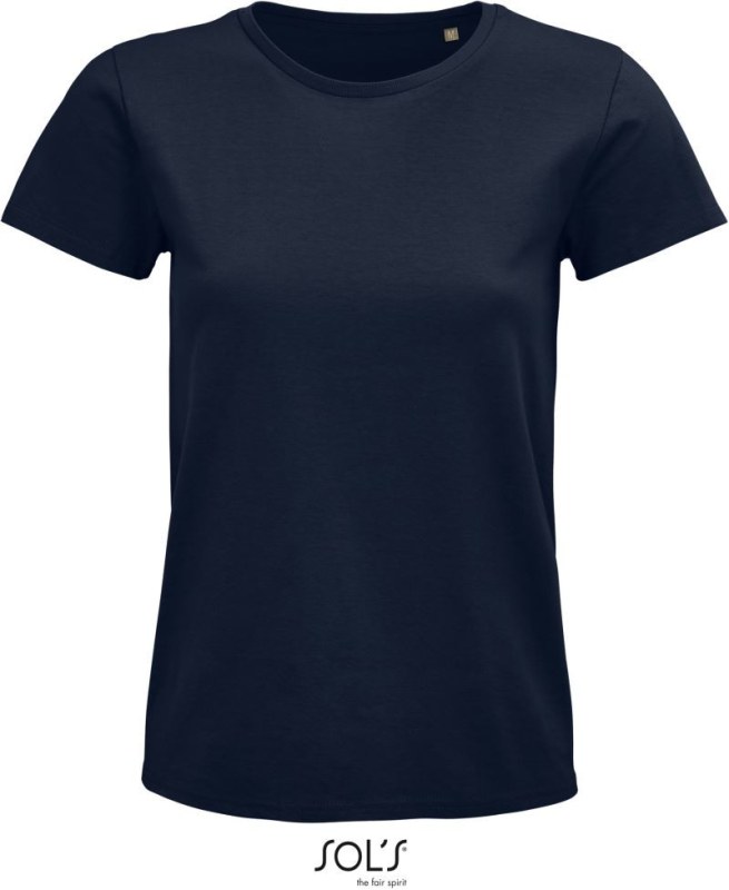 SOL´S Pioneer Women Dámské tričko z bio bavlny 25.3579 french navy