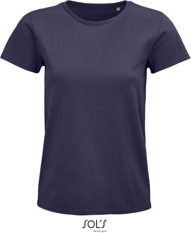 SOL´S Pioneer Women Dámské tričko z bio bavlny 25.3579 mouse grey