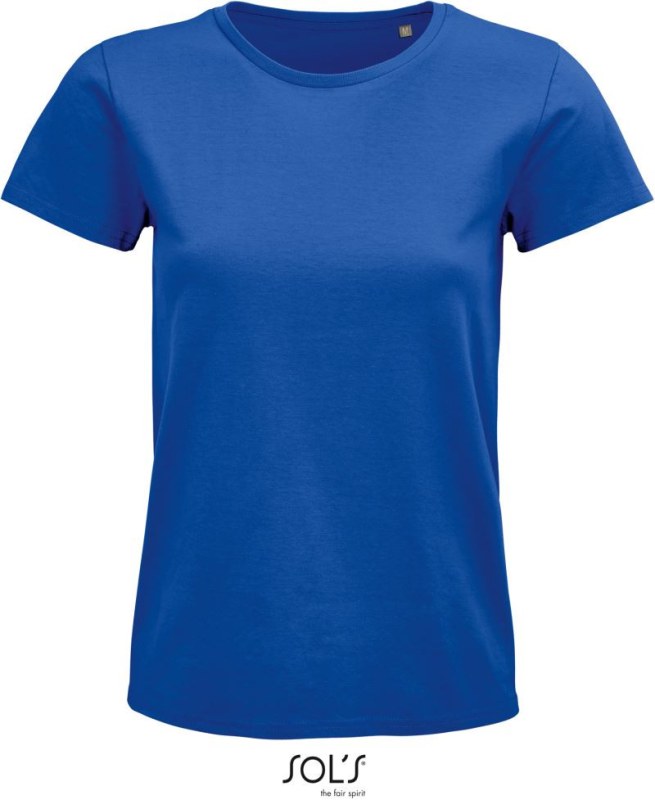 SOL´S Pioneer Women Dámské tričko z bio bavlny 25.3579 royal blue