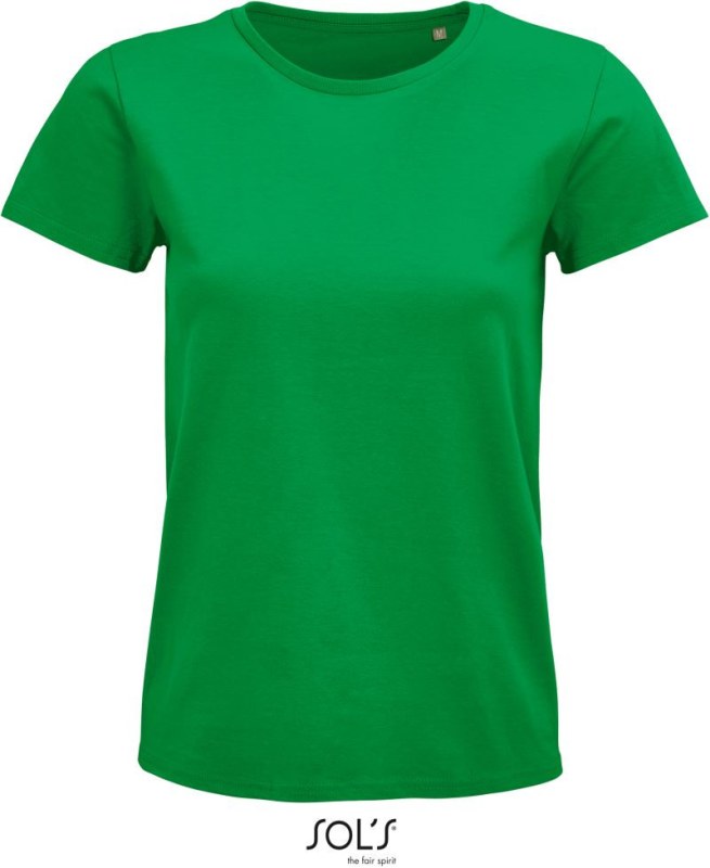 SOL´S Pioneer Women Dámské tričko z bio bavlny 25.3579 kelly green