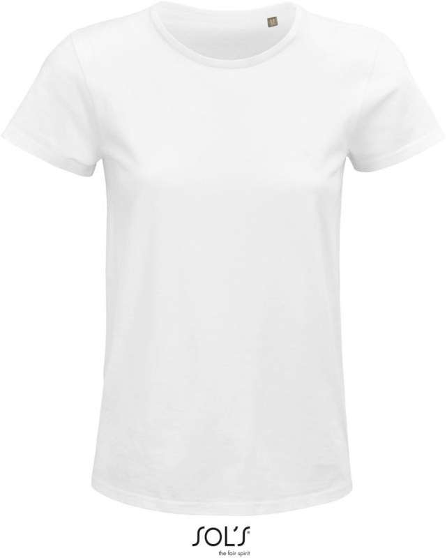 SOL´S Crusader Women Dámské tričko z bio bavlny 25.3581 white