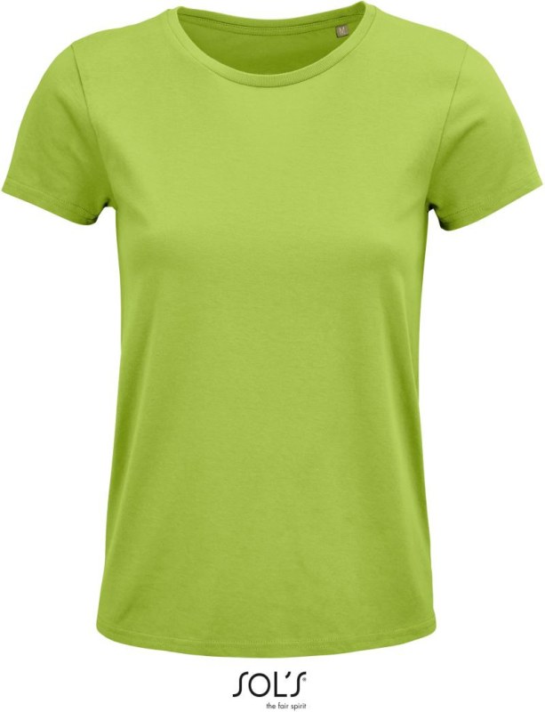 SOL´S Crusader Women Dámské tričko z bio bavlny 25.3581 apple green