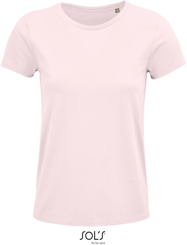 SOL´S Crusader Women Dámské tričko z bio bavlny 25.3581 pale pink