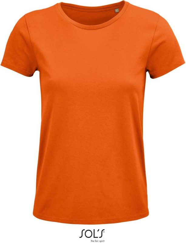 SOL´S Crusader Women Dámské tričko z bio bavlny 25.3581 orange