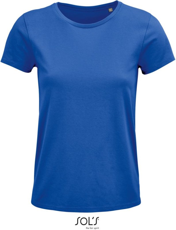 SOL´S Crusader Women Dámské tričko z bio bavlny 25.3581 royal blue