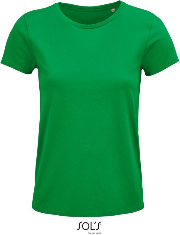 SOL´S Crusader Women Dámské tričko z bio bavlny 25.3581 kelly green