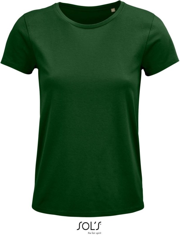 SOL´S Crusader Women Dámské tričko z bio bavlny 25.3581 bottle green