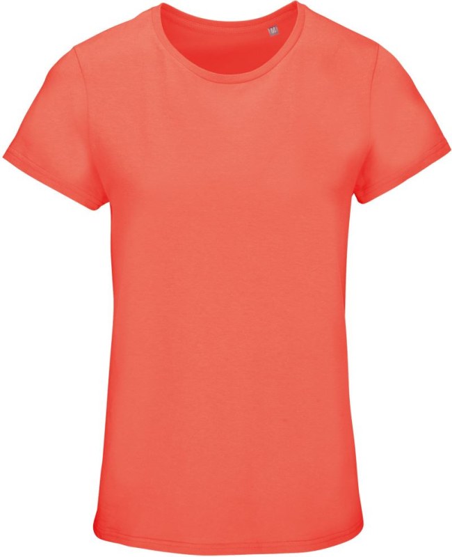 SOL´S Crusader Women Dámské tričko z bio bavlny 25.3581 pop orange