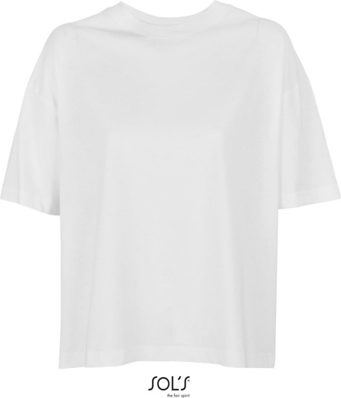 SOL´S Boxy Women Dámské oversize tričko 25.3807 white