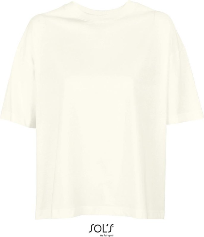 SOL´S Boxy Women Dámské oversize tričko 25.3807 off white