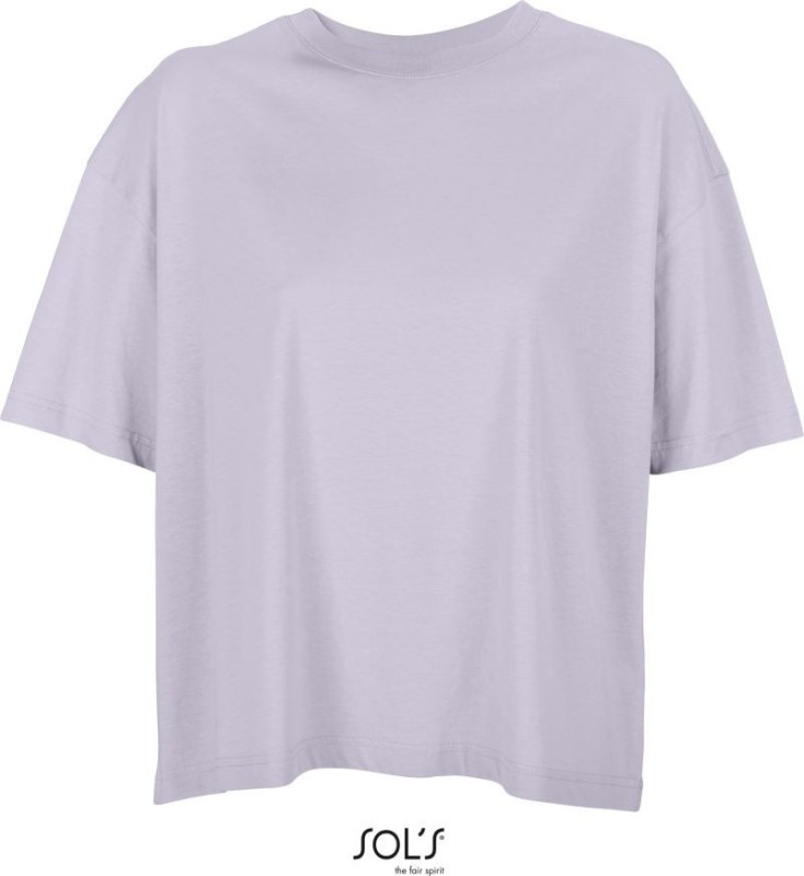SOL´S Boxy Women Dámské oversize tričko 25.3807 lilac