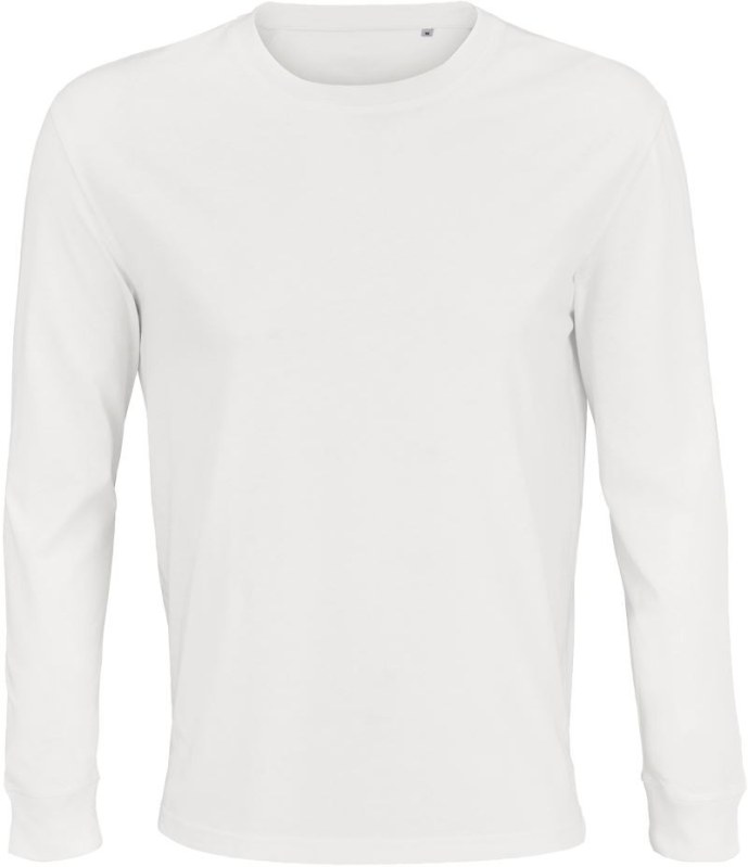 SOL´S Pioneer LSL Tričko s dlouhým rukávem z bio bavlny 25.3982 white