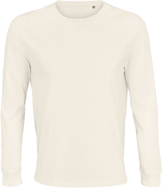 SOL´S Pioneer LSL Tričko s dlouhým rukávem z bio bavlny 25.3982 off white