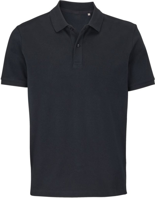 SOL´S Pegase Unisex piqué polo z těžké bavlny 25.4242 black