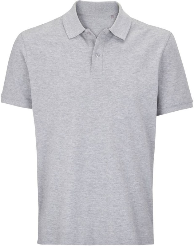 SOL´S Pegase Unisex piqué polo z&nbsp;těžké bavlny 25.4242 grey melange - Dámské oblečení trika