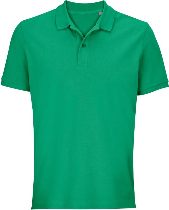 SOL´S Pegase Unisex piqué polo z těžké bavlny 25.4242 spring green