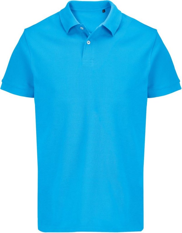 SOL´S Pacific Unisex piqué polo z těžké bavlny 25.4439 aqua