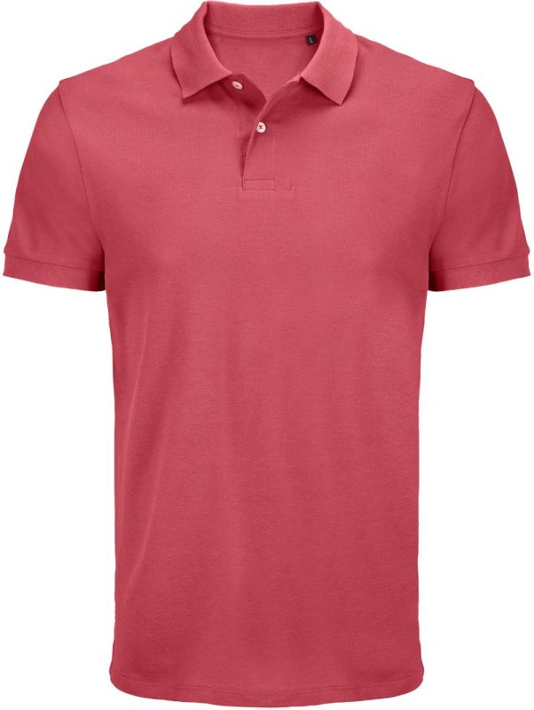 SOL´S Pacific Unisex piqué polo z těžké bavlny 25.4439 folk pink