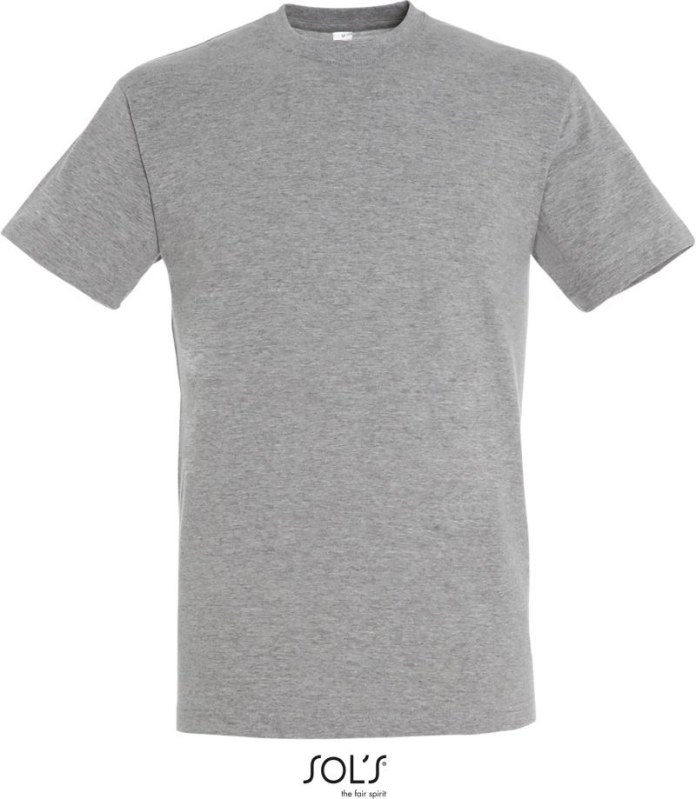 SOL´S Titan Unisex tričko 25.4728 grey melange