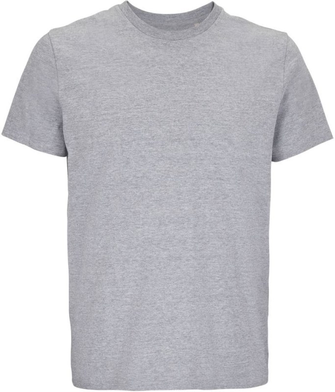 SOL´S Lyam Unisex tričko z těžké bavlny 25.4859 grey melange