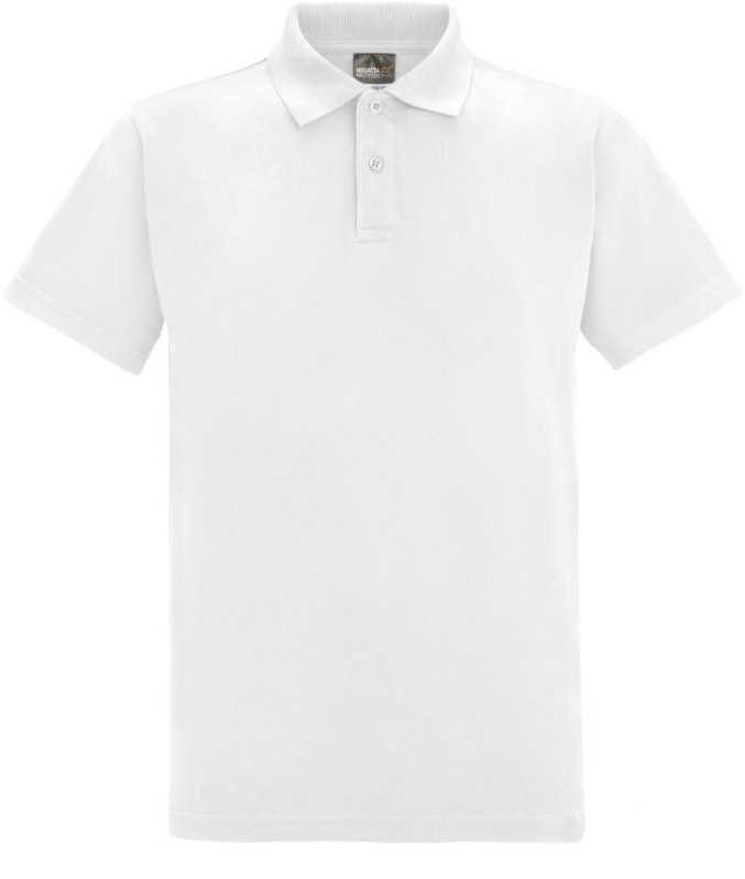 Regatta TRS 101 Unisex piqué polo z těžké bavlny 36.S101 white