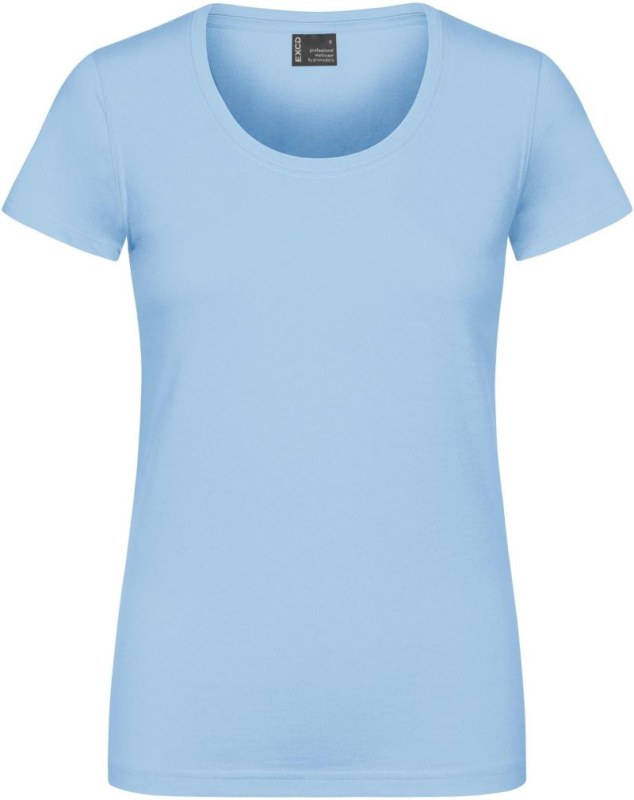 Promodoro 3075 Dámské pracovní tričko -EXCD 40.3075 ice blue