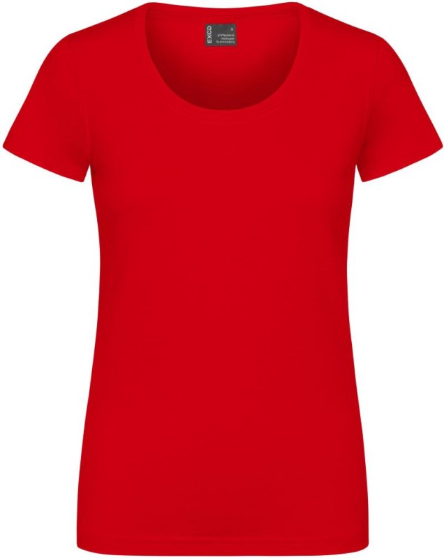 Promodoro 3075 Dámské pracovní tričko -EXCD 40.3075 fire red