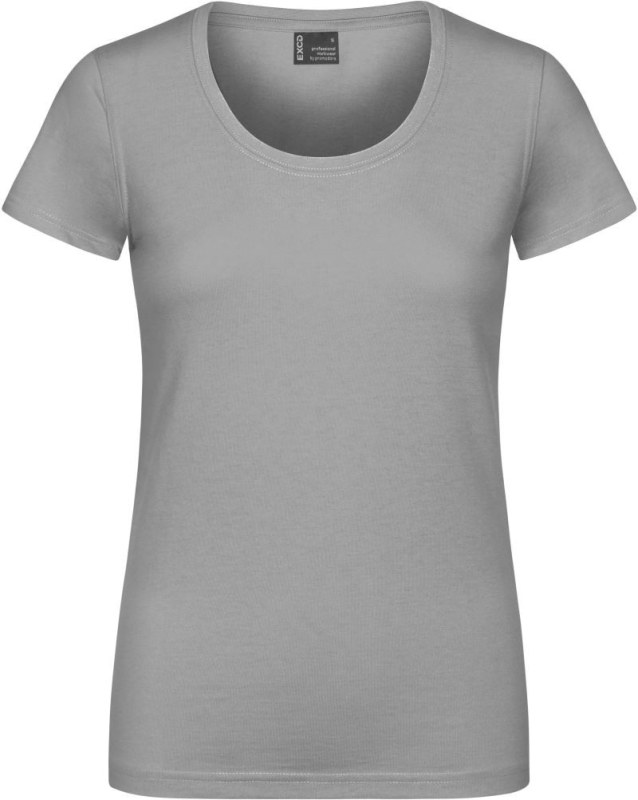Promodoro 3075 Dámské pracovní tričko -EXCD 40.3075 new light grey - Dámské oblečení trika