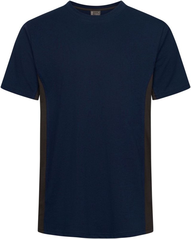 Promodoro 3590 Unisex kontrastní pracovní tričko - EXCD 40.3590 navy/charcoal